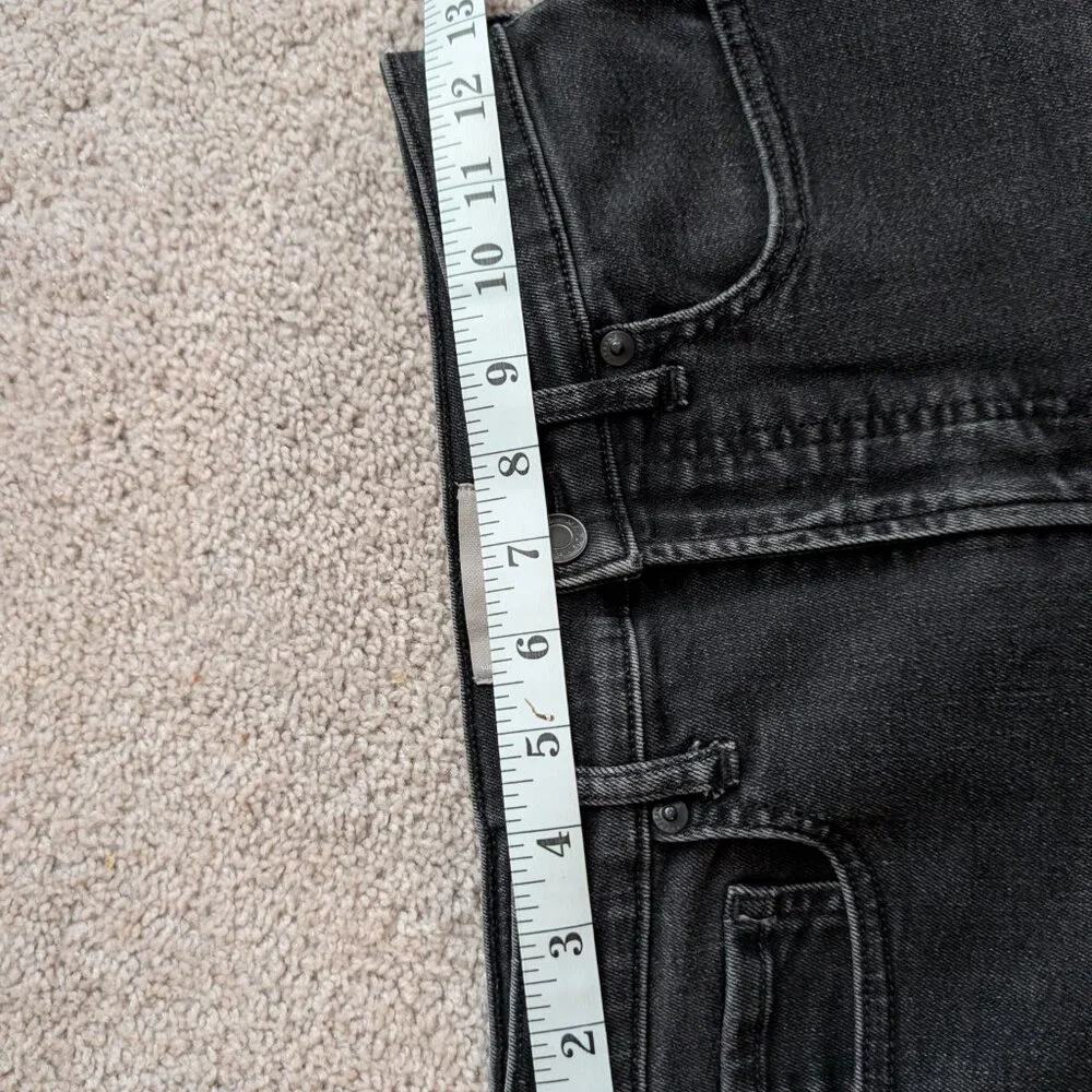 Everlane High Rise Skinny Washed Black Jeans size 27 - Picture 5 of 12